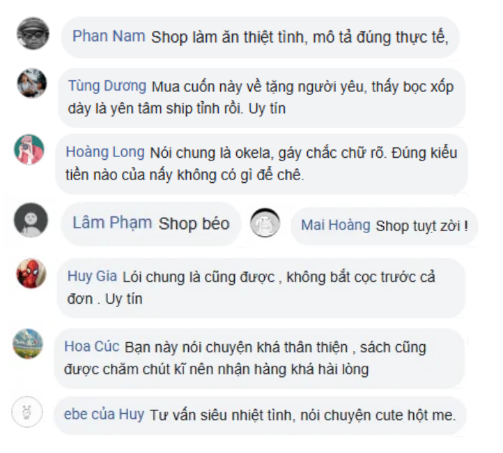 Khách hàng review Khối 2