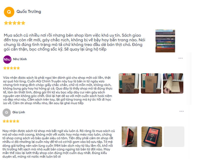 Khách hàng review Khối 3